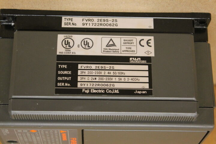 FUJI FVR0.2E9S-2S INVERTER DRIVE