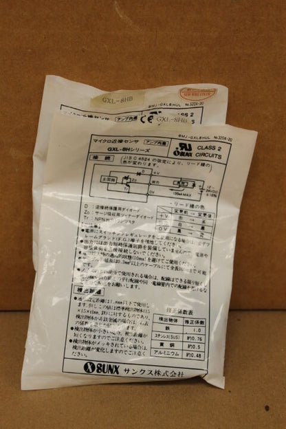 SUNX GXL-8HB PROXIMITY SENSORS