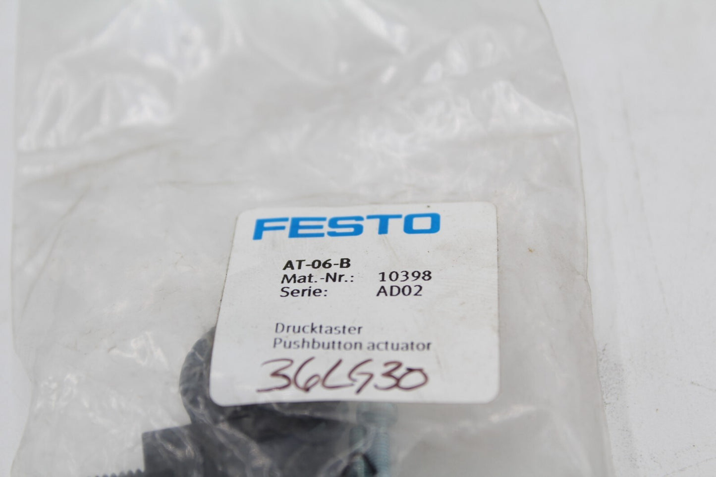Festo AT-06-B Push Button Actuator