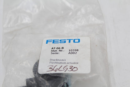 Festo AT-06-B Push Button Actuator