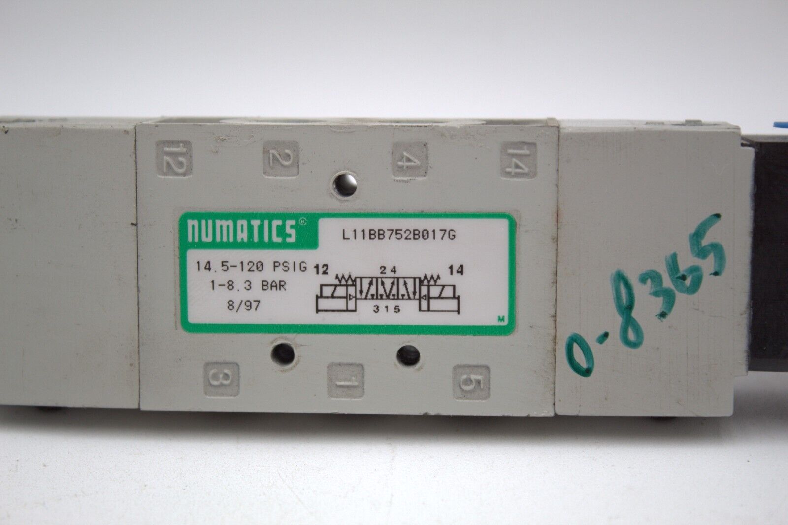 Numatics L11BB752B017G Pneumatic Valve