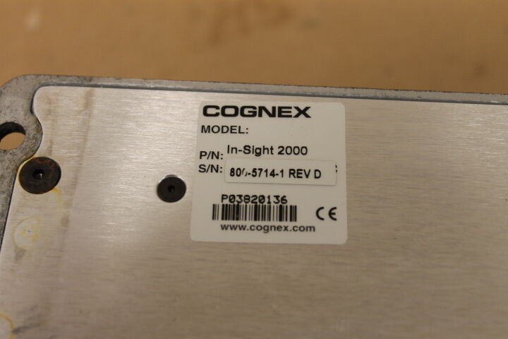 COGNEX 800-5714-1 REV. D IN-SIGHT 2000 CONTROLLER