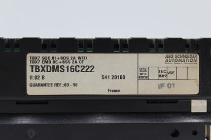 Square D TBXDMS16C222 8 Input Control Unit