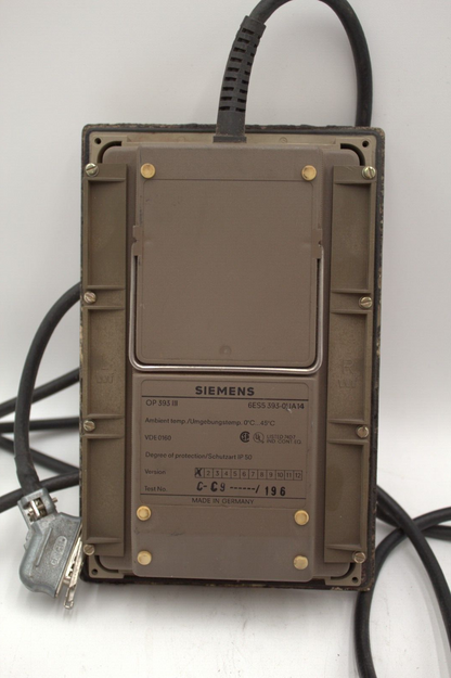 Siemens 6ES5 393-0UA14 Operator Panel