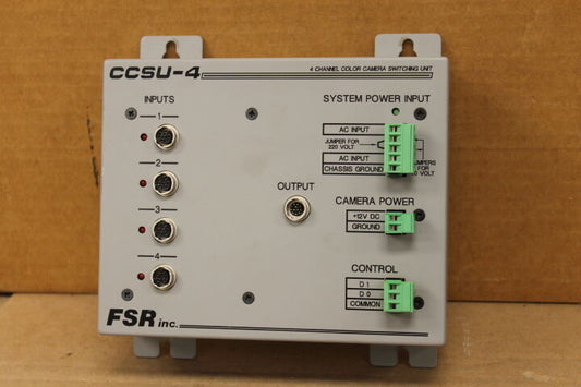 FSR CCSU-4 FOUR CHANNEL COLOR CAMERA SWITCHING UNIT