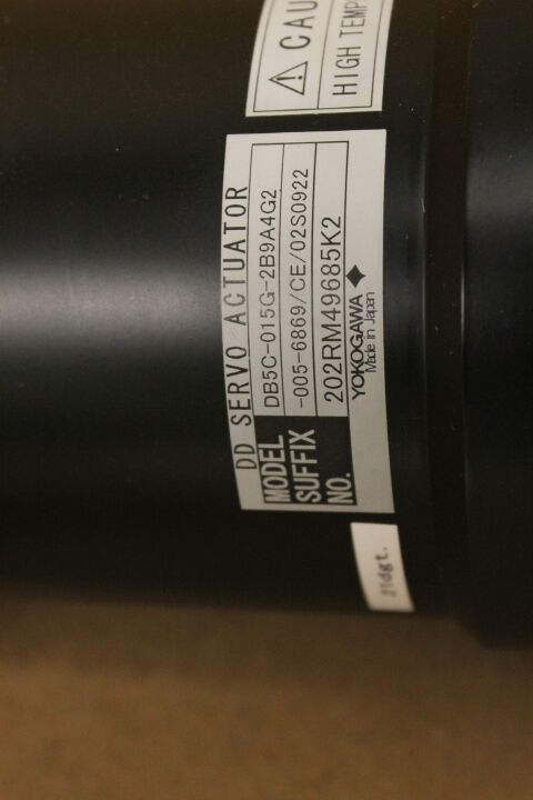 YOKOGAWA DB5C-015G-2B9A4G2-005-6869/CE/02S0922 DC SERVO ACTUATOR