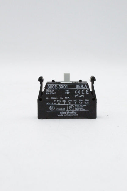 Allen-Bradley 800E-3X01 Contact Block