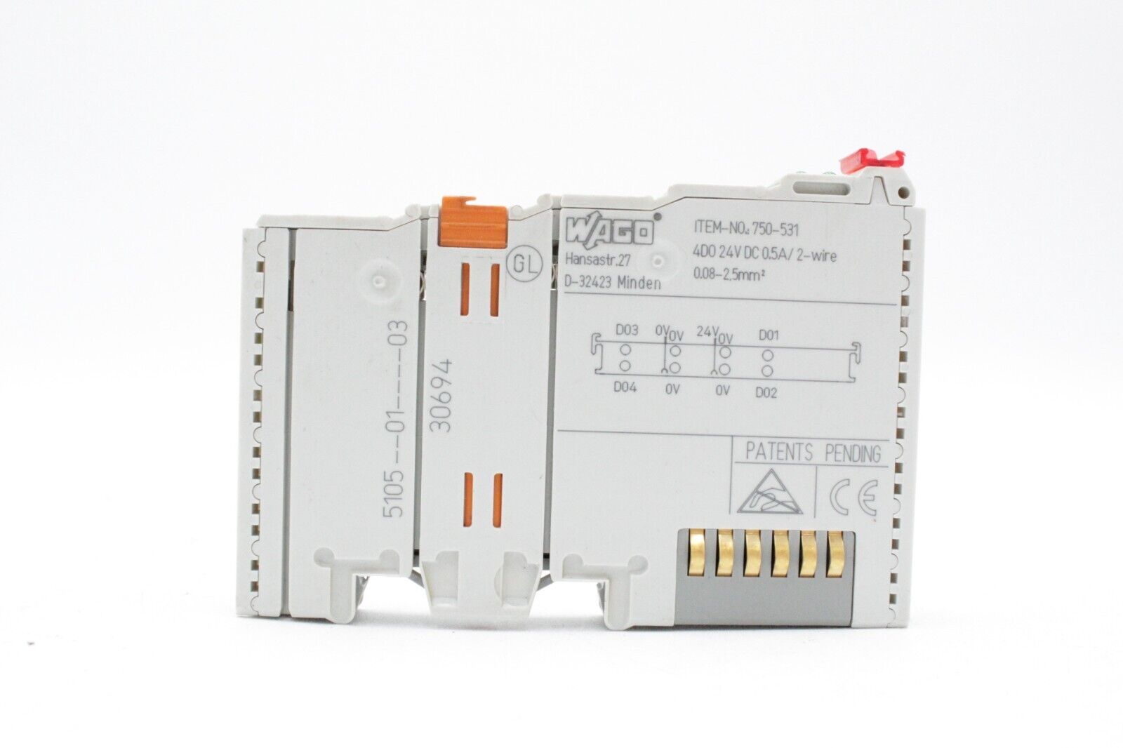 Wago 750-531 4-Channel Digital Output Module