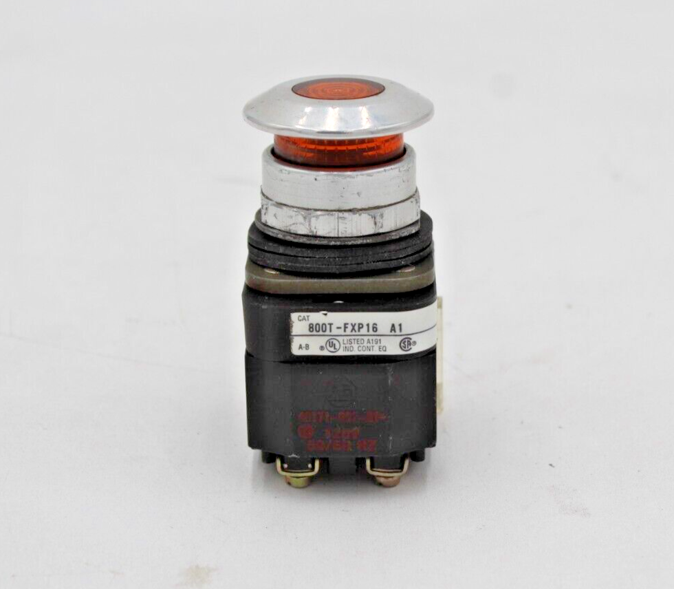 Allen-Bradley 800T-FXP16A1 Amber Push Button