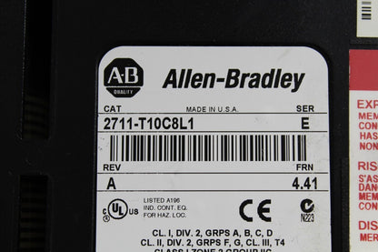 Allen Bradley 2711-T10C8L1 PanelView 1000