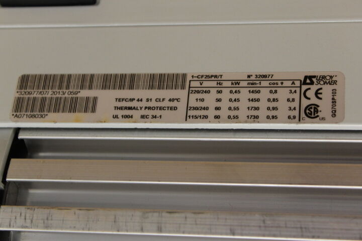 LEROY SOMER CF25PRT MOTOR