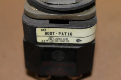 ALLEN-BRADLEY 800T-PAT16 WHITE PUSH BUTTON