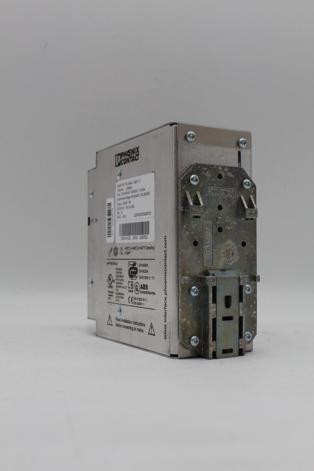 Phoenix Contact QUINT-PS-100-240AC/24DCI/5 Power Supply