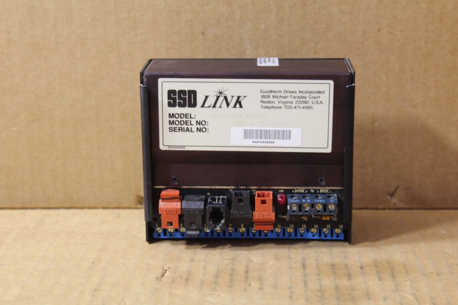 Parker SSD Link L5207-2-00 Processor Module