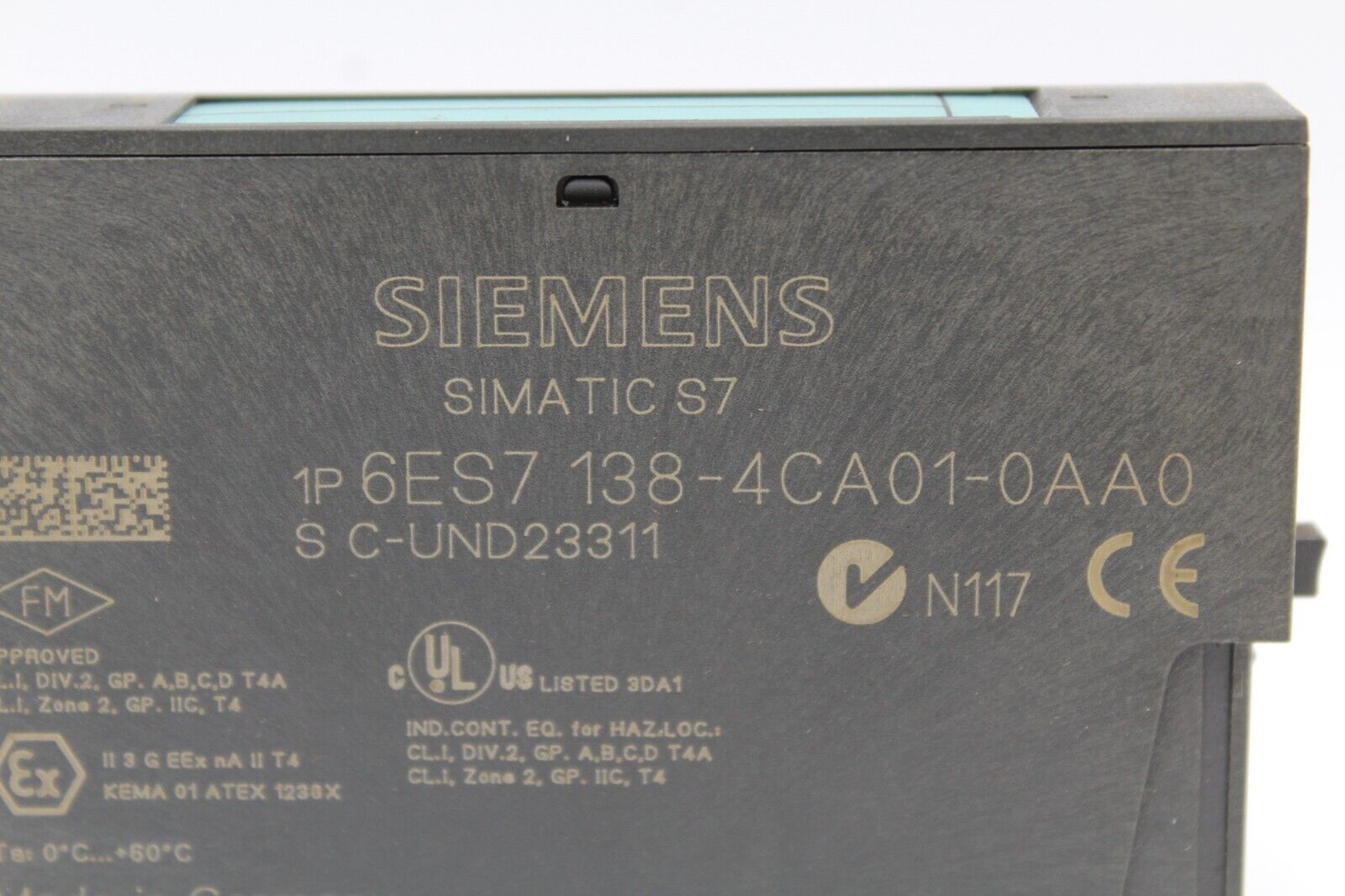 Siemens 6ES7 138-4CA01-0AA0 Simatic S7 Power Module