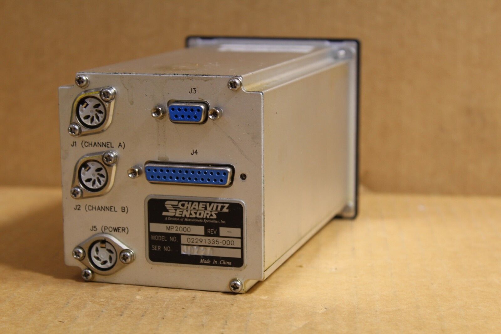 Measurement Specialties 02291335-000/MP2000 Microprocessor Readout & Controller