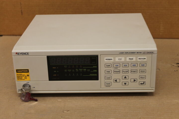 KEYENCE LC-2400A LASER DISPLACEMENT METER