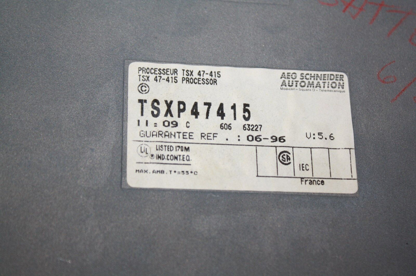 SCHNEIDER TSXP47415 PROCESSOR MODULE