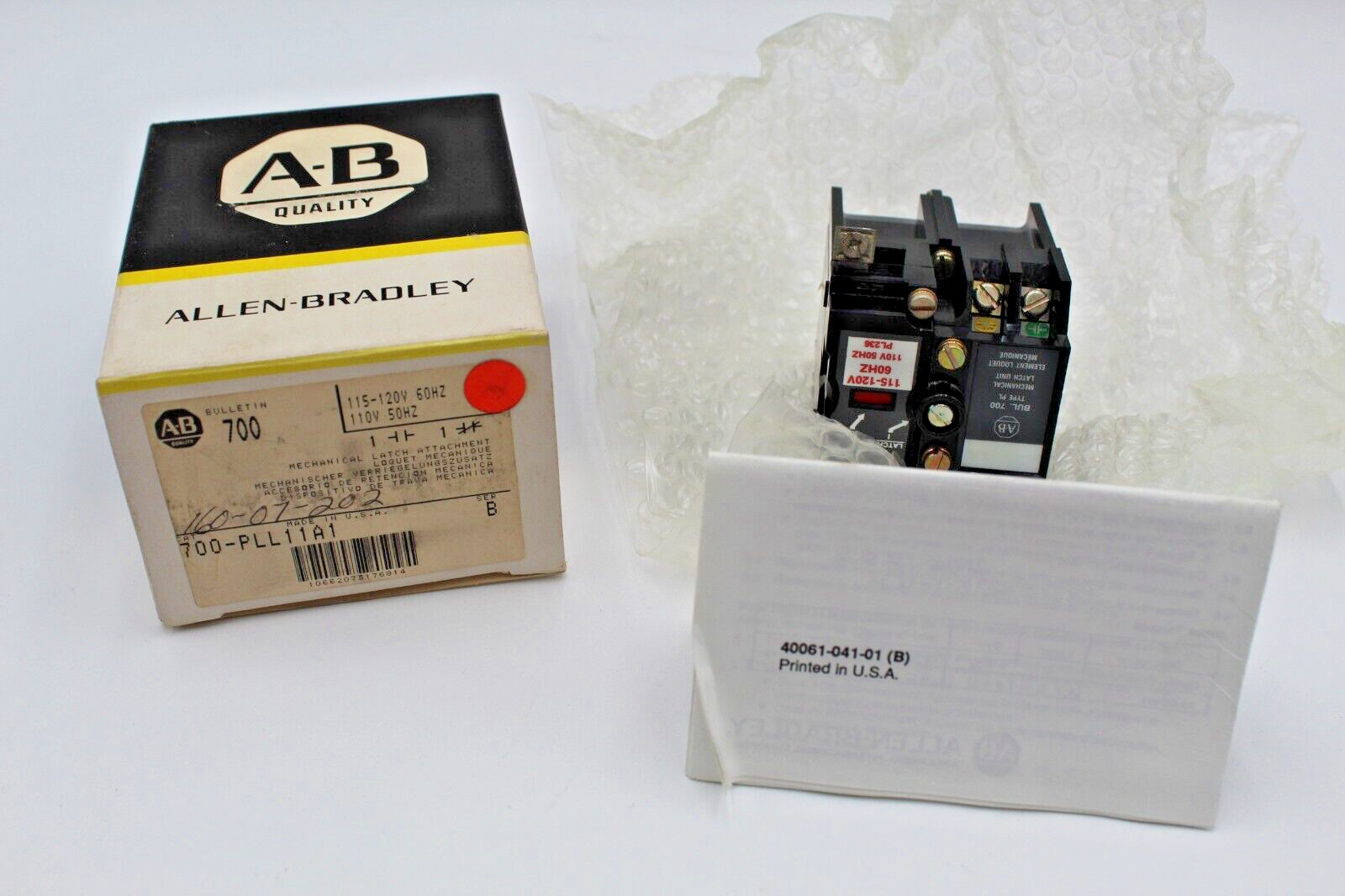 Allen Bradley 700-PLL11A1 Relay