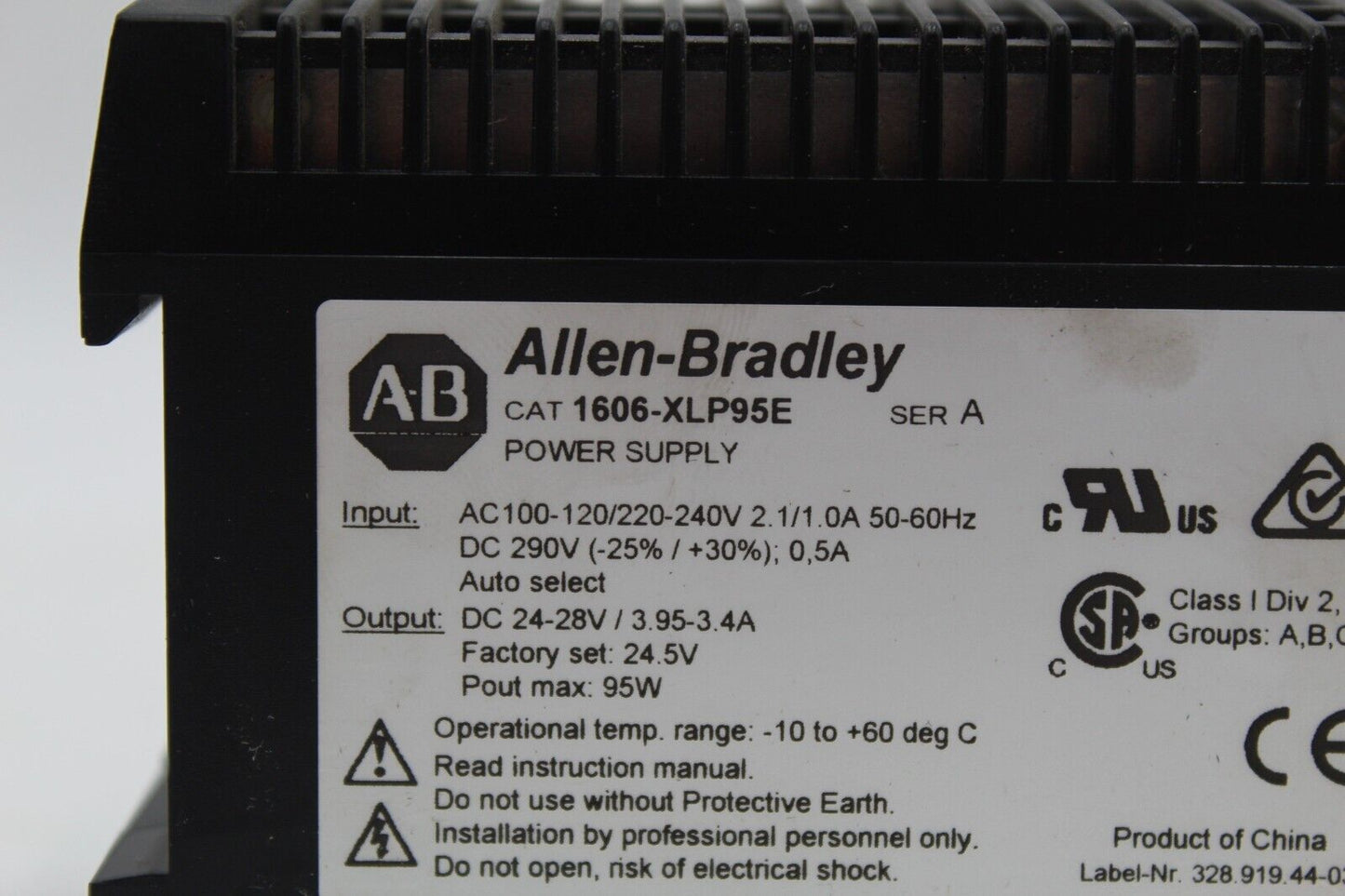 Allen Bradley 1606-XLP95E Power Supply