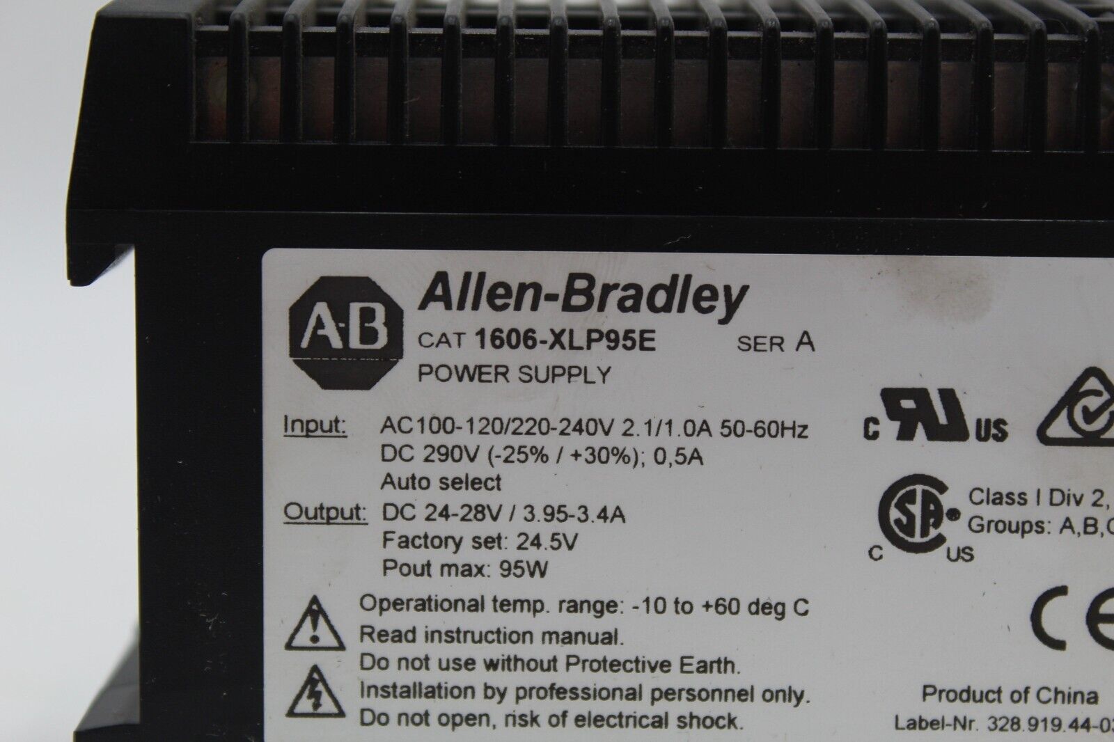 Allen Bradley 1606-XLP95E Power Supply