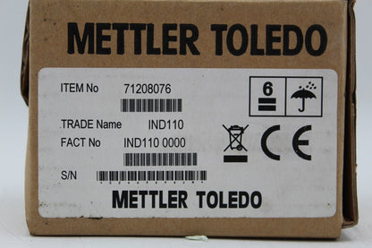 Mettler Toledo IND110 0000 Load Cell