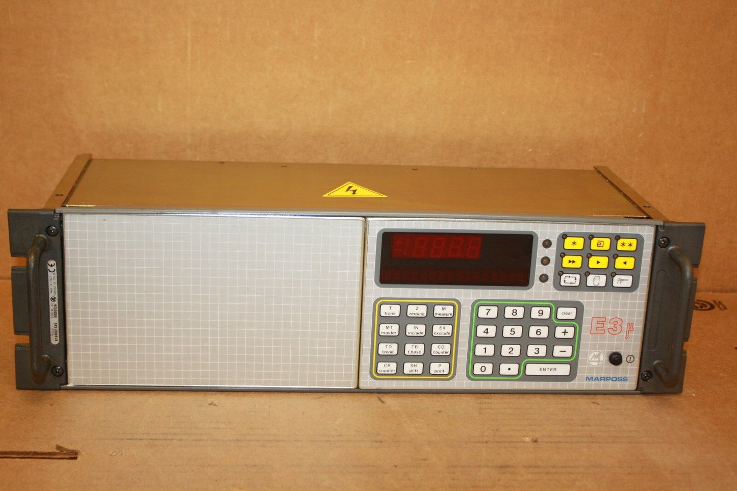 MARPOSS E3u CONTROLLER BOX FOR MICRO PROBE AMPLIFIER 8169001349