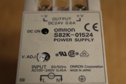 Omron S82K-01524 Power Supply