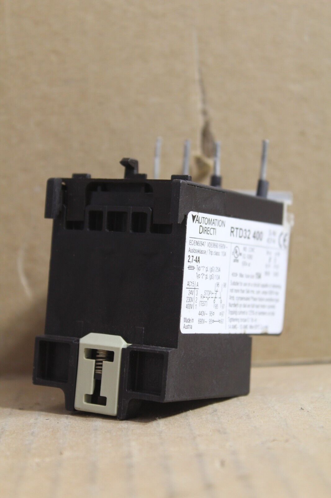 Automation Direct RTD32 400 Thermal Overload Relay