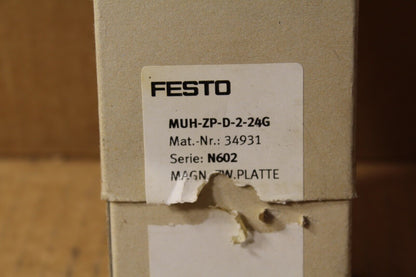 Festo MUH-ZP-D-2-24G Pneumatic Block Plate
