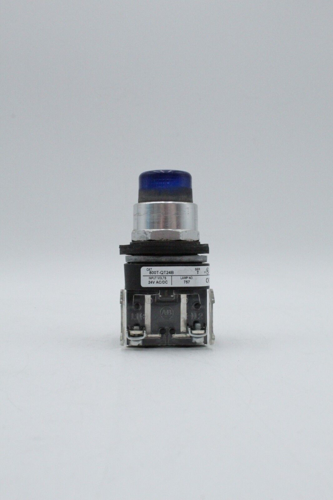 Allen-Bradley 800T-QT24B Blue Illuminated Push Button