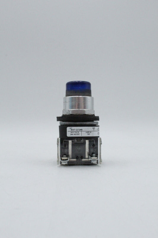 Allen-Bradley 800T-QT24B Blue Illuminated Push Button