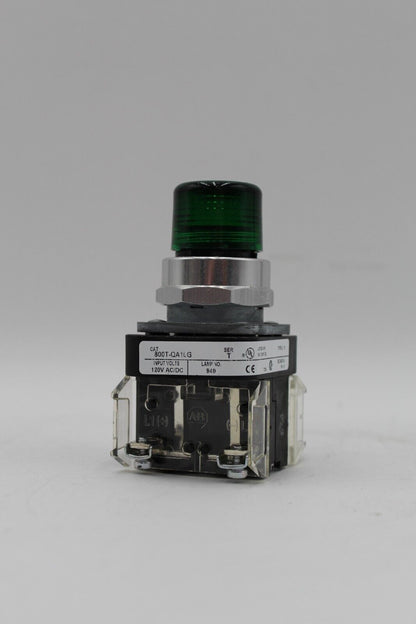 Allen-Bradley 800T-QA1LG Green Push Button