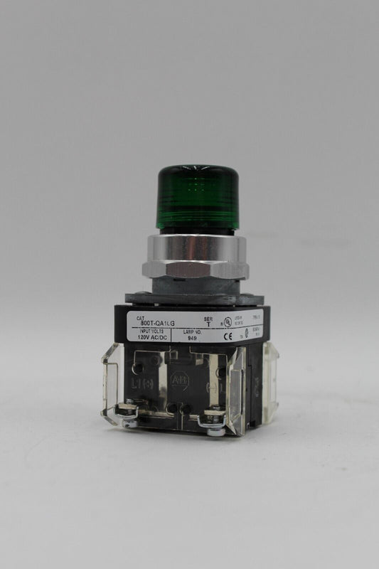 Allen-Bradley 800T-QA1LG Green Push Button