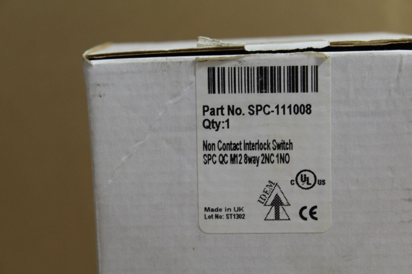 IDEM SPC-111008 Non Contact Interlock Switch