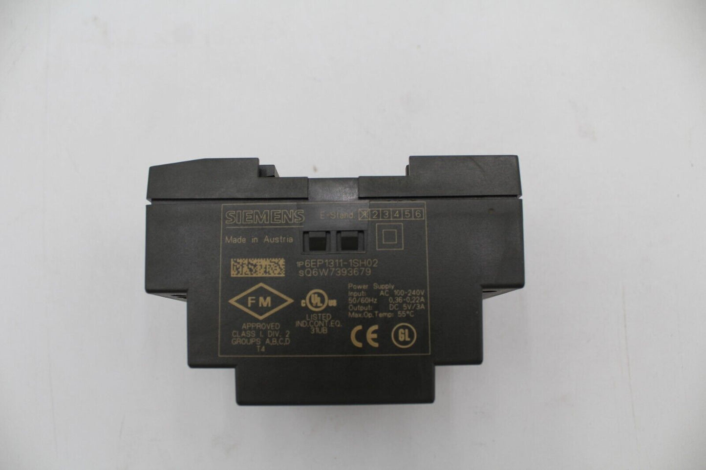Siemens 6EP1311-1SH02 Power Supply 100/240V
