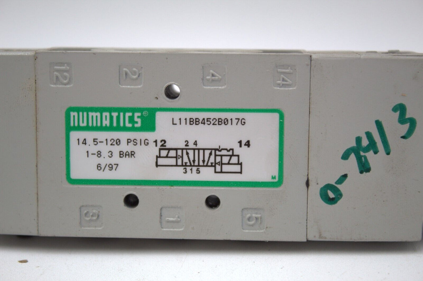 Numatics L11BB452B017G Solenoid Valve