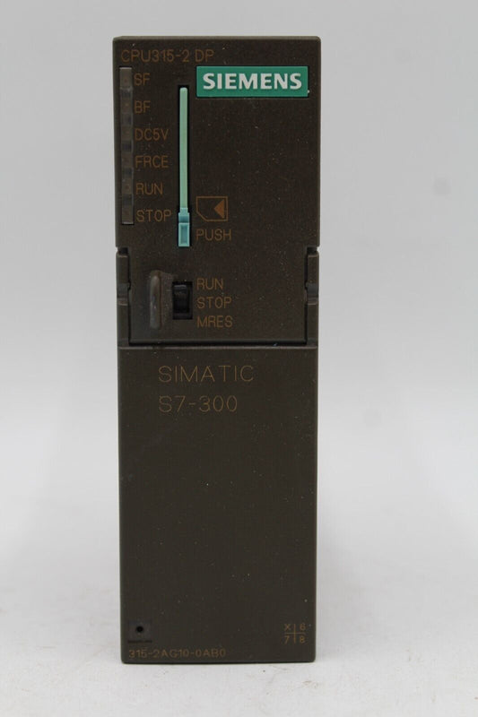 Siemens 6ES7315-2AG10-0AB0 Processor Broken Mount*