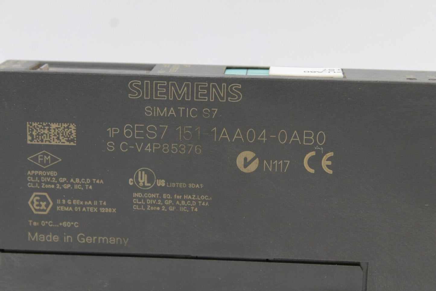 Siemens 6ES7151-1AA04-0AB0 Simatic S7 Interface Module