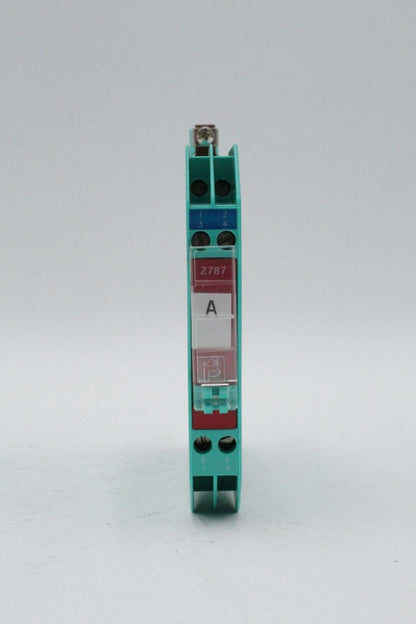 Pepperl + Fuchs Z-System Z787 71816 Din-Rail Mountable 2-Channel Safety Barrier