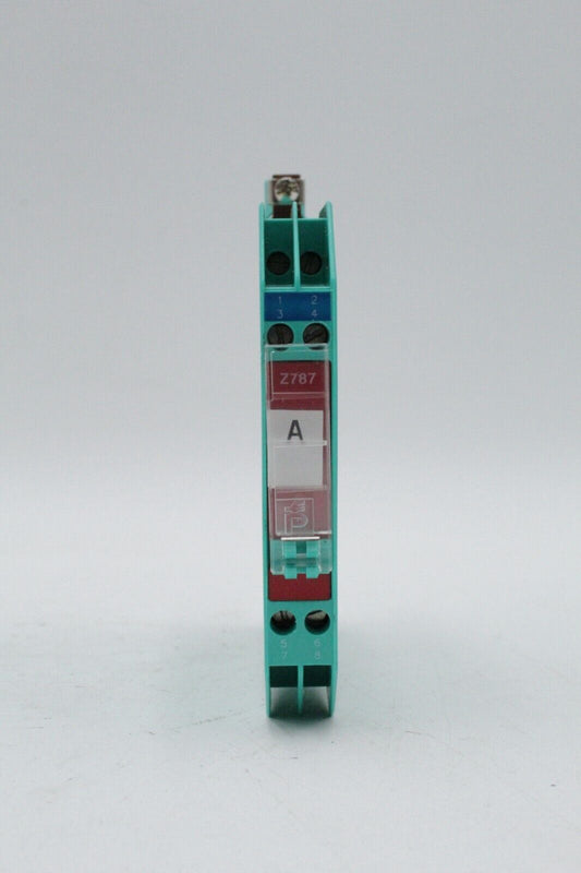 Pepperl + Fuchs Z-System Z787 71816 Din-Rail Mountable 2-Channel Safety Barrier