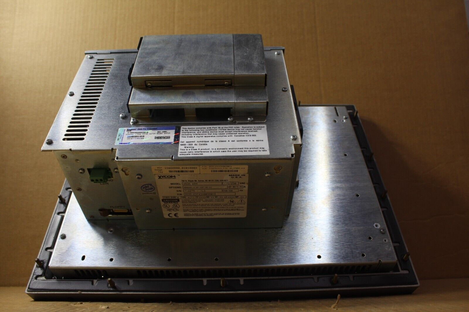Xycom Automation 3535-E3T434003901E Operation Panel 3535 KPM