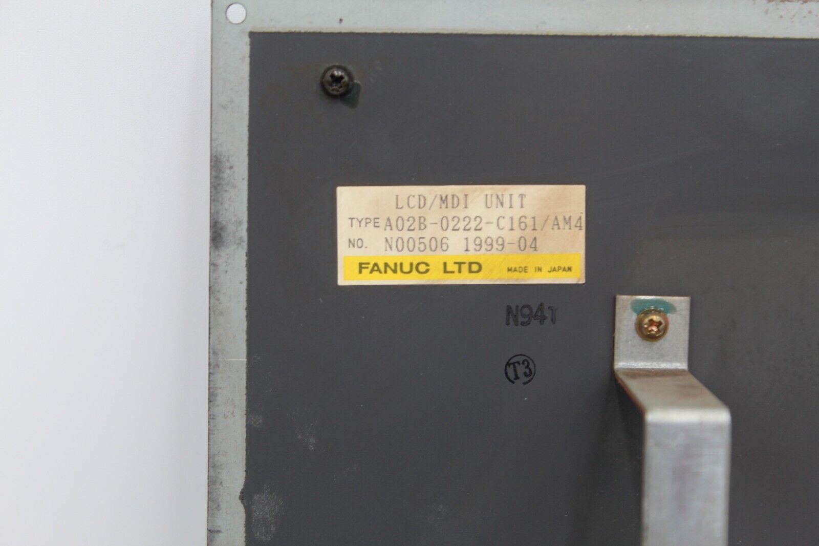 Fanuc A02B-0222-C161/AM4 Industrial Control Panel