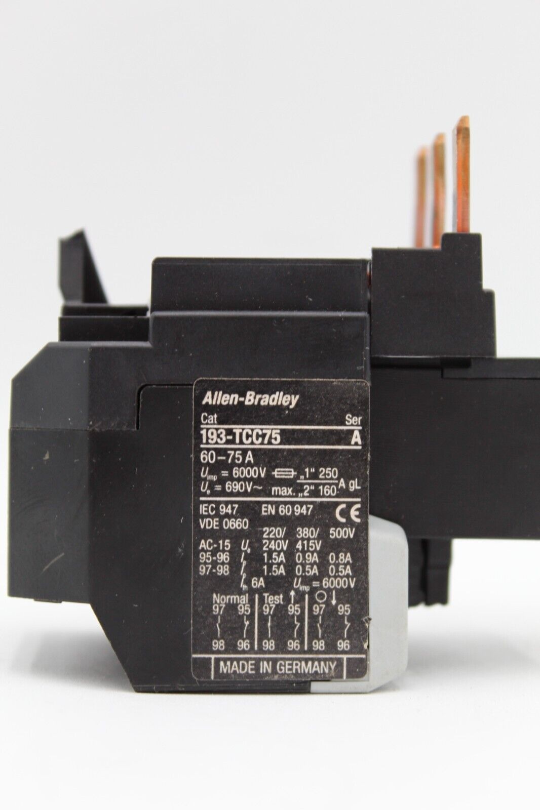 Allen-Bradley 193-TCC75 Overload Relay