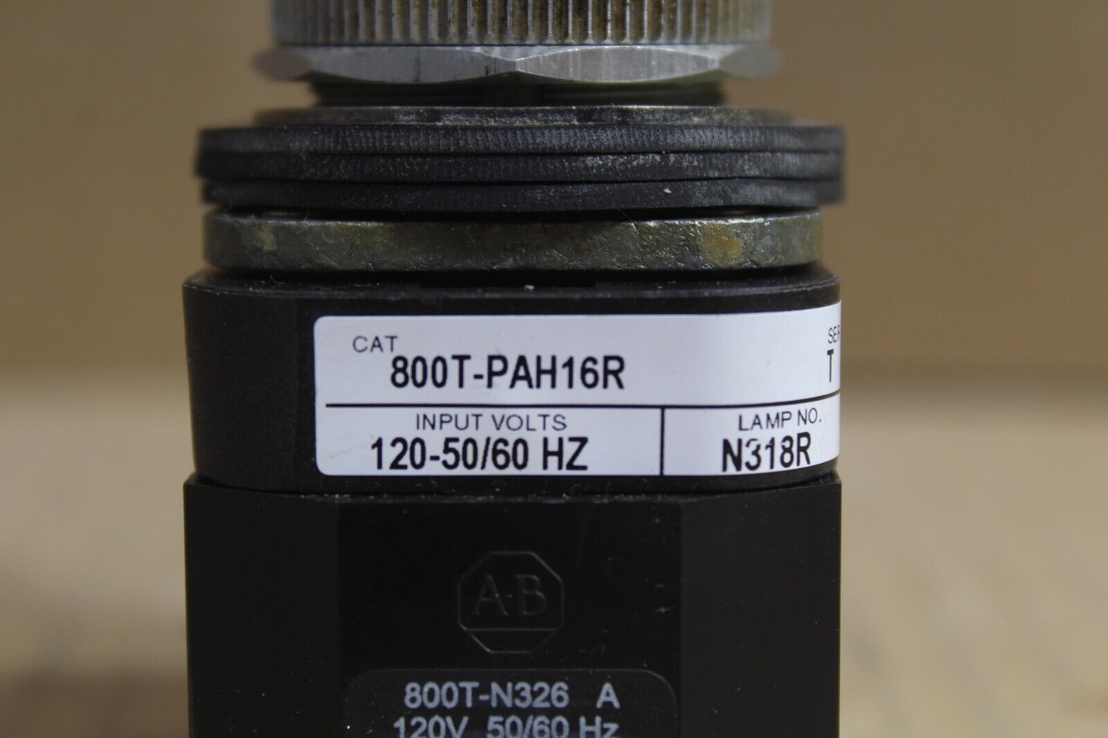 Allen Bradley 800T-PAH16R Red Push Button