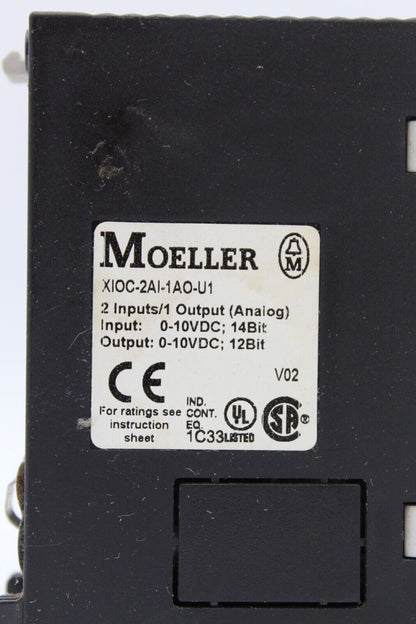 Moeller / Eaton Corporation XIOC-2A1-1AO-U1 Analog Ouput Module