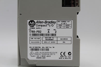 Allen-Bradley 1769-PB2 Compact I/O Power Supply