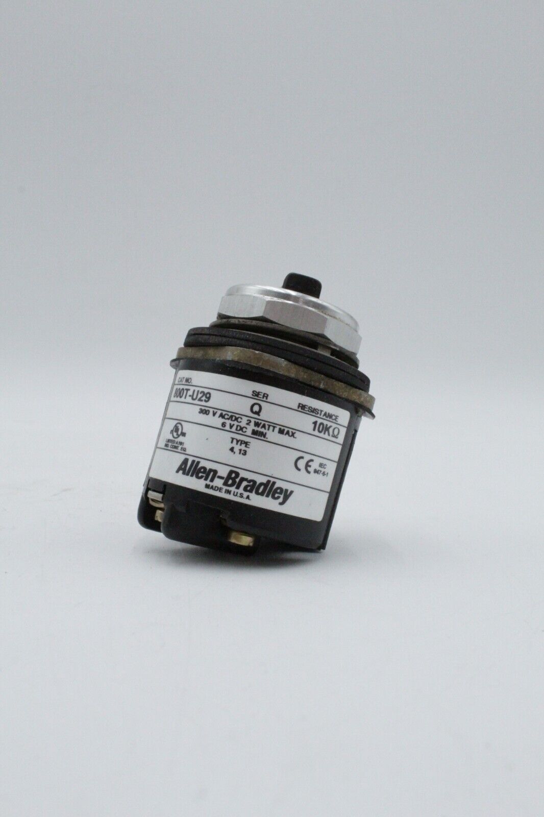 Allen-Bradley 800T-U29 30.5 Millimeter Potentiometer