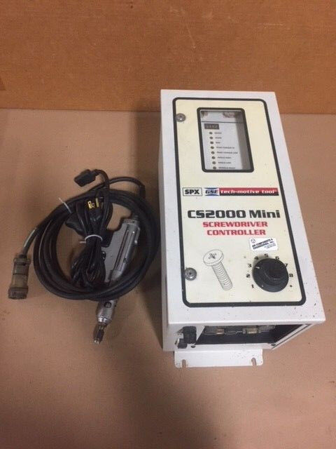 SPX C2000AP1N1 GSE TECH-MOTIVE CS2000 MINI SCREWDRIVER CONTROLLER W/ GUN