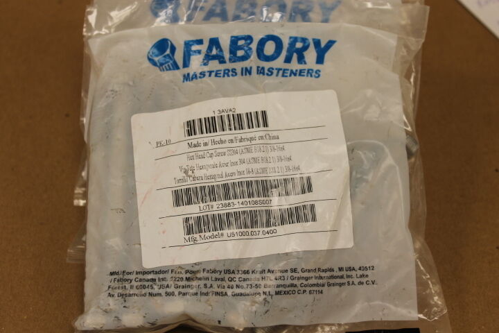 FABORY 3AVA2 (BAG OF 10) HEX HEAD CAP SCREWS